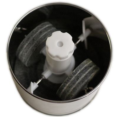 Refurbished Premier 8 lb Chocolate Refiner Drum and Roller Stone Kit - SALE