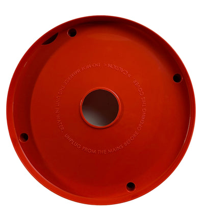 Red Body top cover for Titling Chocolate Refiner